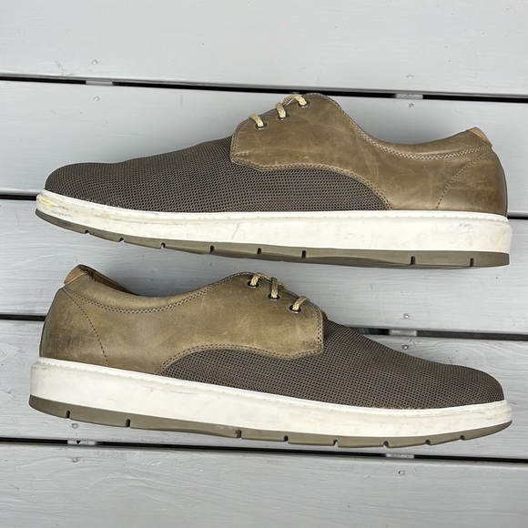 Johnston & Murphy Men’s Two Tone Fabric/Leather Casual Dress Oxford Size 13 - Picture 2 of 8